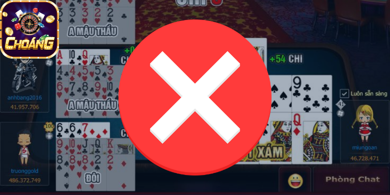 Lưu ý các lỗi hay mắc phải trong cách chơi bài binh xập xám